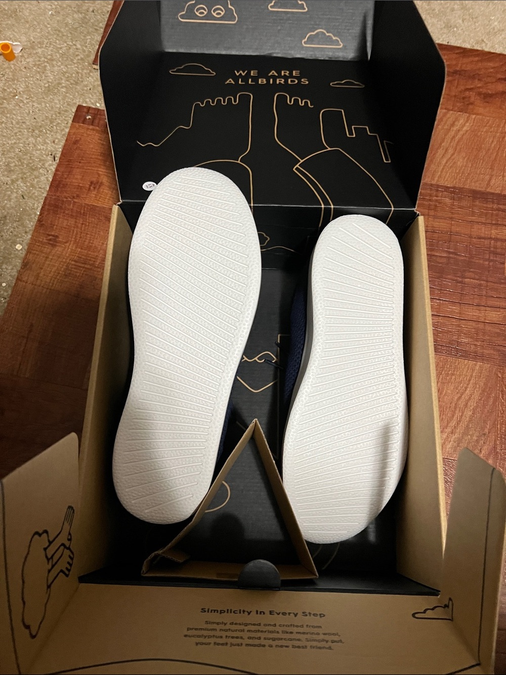 Allbirds Tree Pipers , Moonrise women’s 10 navy blue - Picture 6 of 13